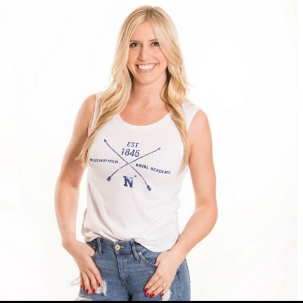 Alma Mater NCAA Navy Midshipmen tee tank